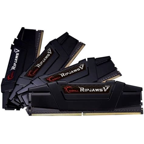 32GB G.Skill DDR4 PC4-28800 3600MHz Ripjaws V CL14 (14-14-14-34) Quad Channel kit (4x 8GB) 1.45V