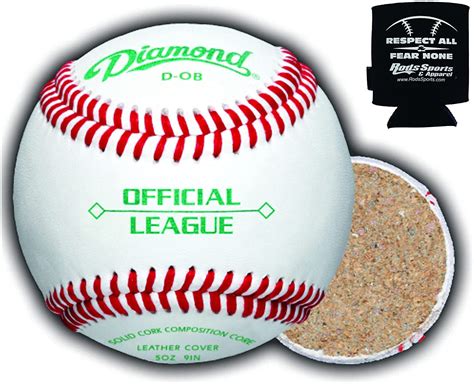 Diamond Sports D-OB Leather Practice Baseballs with Rods Insulated Can ...