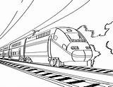 Free Printable Train Coloring Pages For Kids sketch template