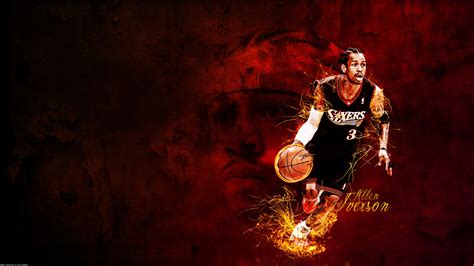 🔥 Download Allen Iverson 76ers HD Wallpaper Res by @amandaj77 | Allen ...