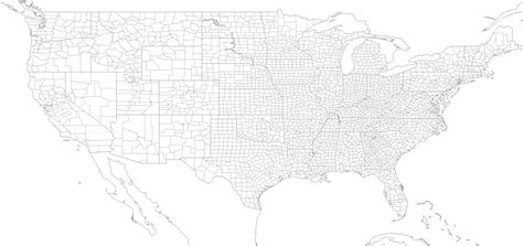 Blank Map Of The Us