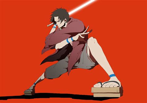 Wallpaper : illustration, anime boys, cartoon, Person, Samurai Champloo, Mugen, profession ...