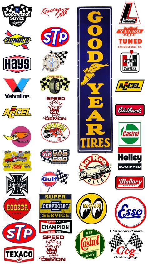 Pin by Nel Djny on Classic car garage & more | Racing stickers, Logo design, Sticker design