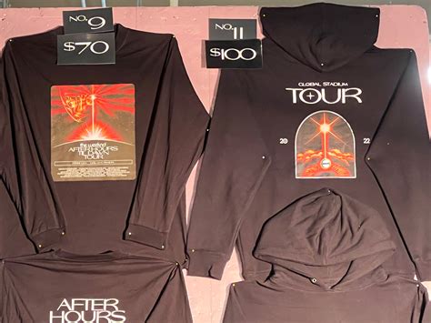 The Weeknd 2022 Concert Merch The After Hours Til Dawn Stadium Tour T-Shirt ...