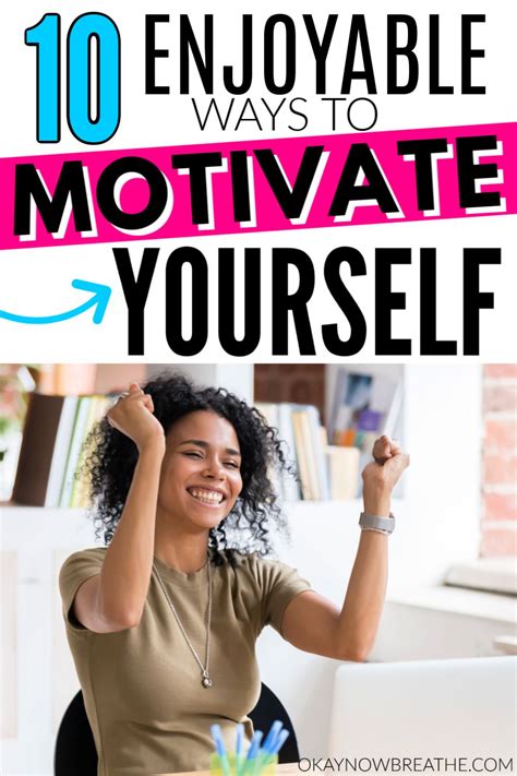 10 Fun Ways to Motivate Yourself Every Day | Self motivation ...