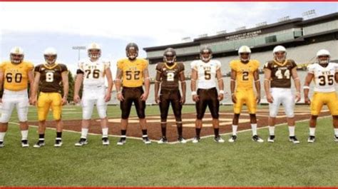 Upgrade: Wyoming reveals new uniforms and helmets - FootballScoop