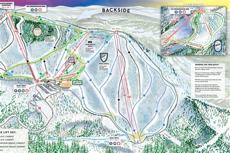 Wildfire Ravaged Ski Area Debuts Stunning New Trail Map