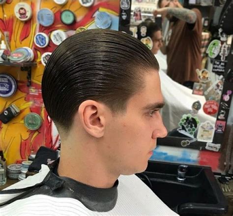 Mens Hairstyles Undercut, Slick Hairstyles, Brylcreem Hairstyles, Crew Cut Haircut, Mens Facial ...