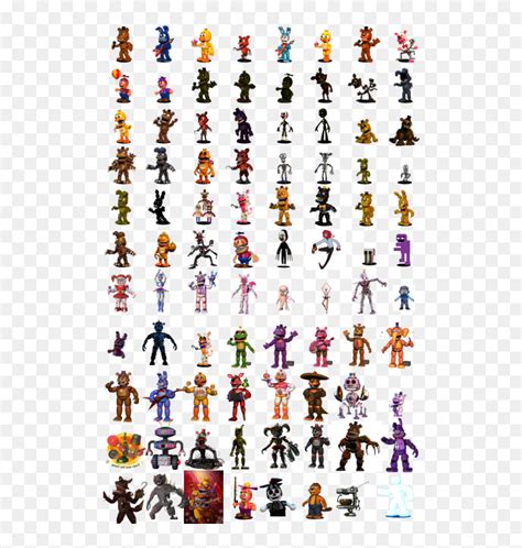 Fnaf World 2 Characters, HD Png Download - vhv