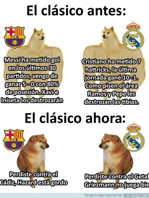 FC Barcelona - Real Madrid: Los mejores memes de El Clásico de La Liga ...