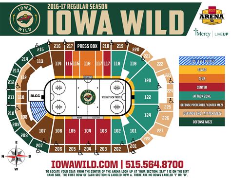 Wells Fargo Seating Chart Des Moines | Elcho Table