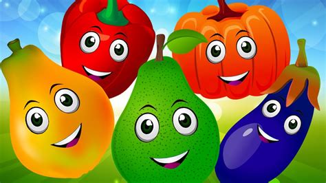 Learn Color with Fruits | Finger Family Song | Finger Nursery Rhymes ...