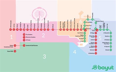 Dubai Park Map