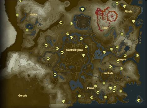 Botw Lynel Map