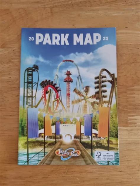 BRAND NEW 2023 THORPE PARK MAP £1.50 - PicClick UK