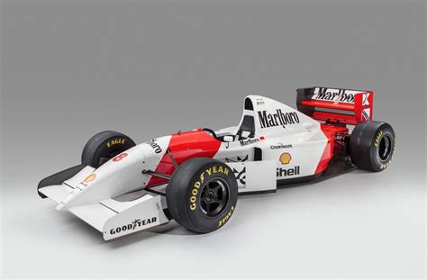 Ayrton Senna's Original 1993 McLaren MP4/8 Formula 1 Car