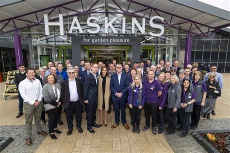 Haskins opens redeveloped Snowhill garden centre following £15 million ...