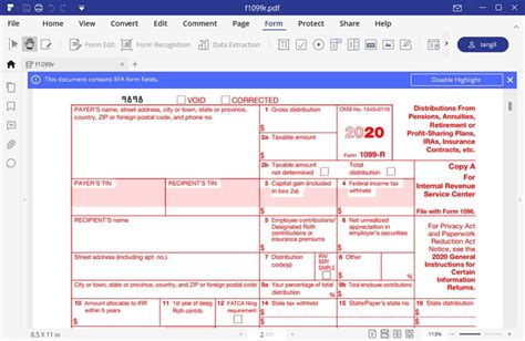 IRS Form 1099-R: How to Fill it Right and Easily