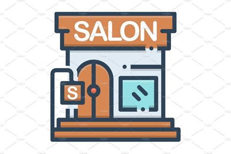 Beauty salon icon | Icon design, Simple icon, Beauty salon