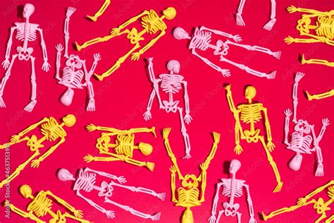 Skeleton party Stock Photo | Adobe Stock