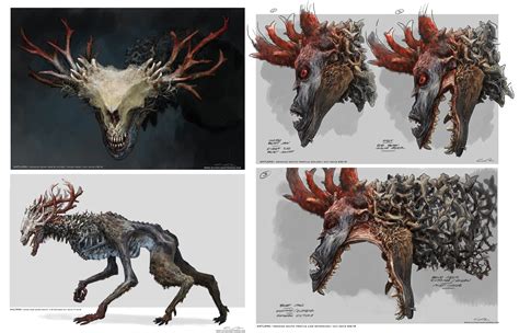 Wendigo, Antlers — Concept Art Association