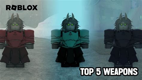 Top 5 weapons in Roblox Deepwoken