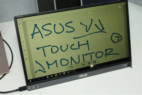 Asus shows off a battery powered portable monitor at Computex 2018 ...