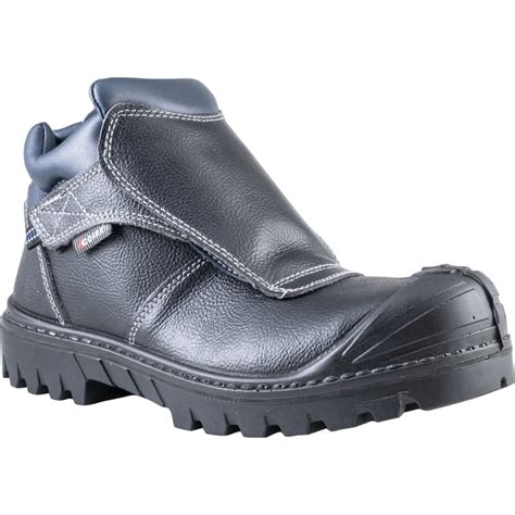 Shop Cofra Black Welder Bis UK S3 Heat and Slip Resistant Safety Boots ...