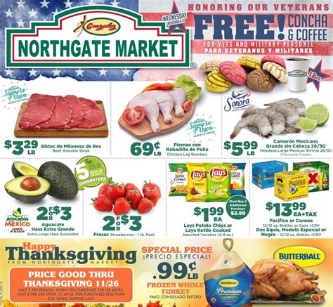 Northgate Market Ad Circular - 11/11 - 11/17/2020 | Rabato