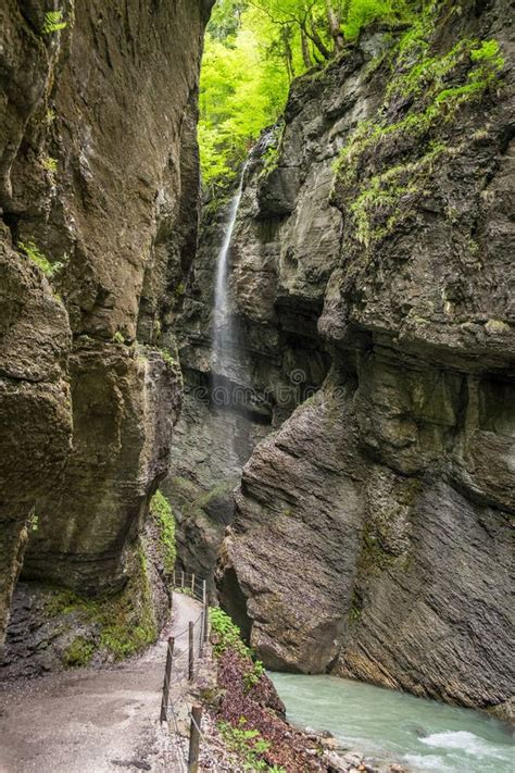 Canyon Partnachklamm in Garmisch-Partenkirchen Stock Image - Image of paerk, rock: 73370091