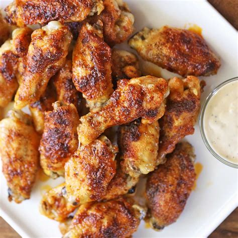 Easy Oven Baked Chicken Wings Recipe