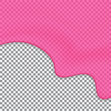 Premium Vector | Pink slime isolated