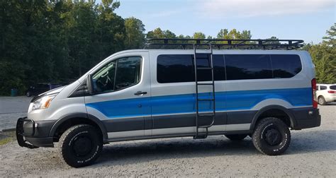 2016 Ford Transit 350 XLT lifted and racked! ---SOLD--- | Expedition Portal