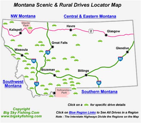 Montana Scenic Drives & Backcountry Byways : Information, Photos & Maps for More Than Forty ...