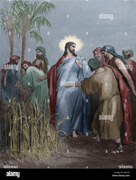 Pharisees jesus dore hi-res stock photography and images - Alamy