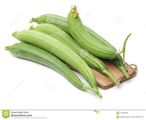 Fresh Towel gourd stock photo. Image of healthy, foods - 115845250