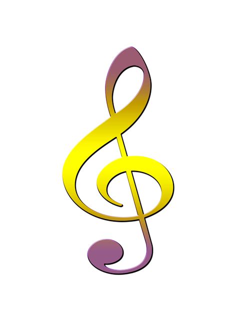 Free photo: Treble Clef - Clef, Music, Musical - Free Download - Jooinn