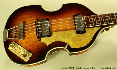 Hofner 500/1 'Beatle Bass', 1965 | www.12fret.com