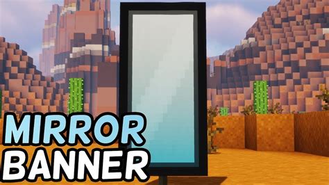 How to make a mirror banner in minecraft - polaafrican