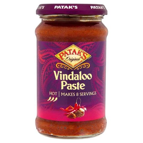 Vindaloo curry Paste, Patak's 283g / 250ml (Art-nr. 50550) - Asia shine