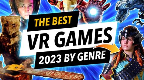 Best VR Games 2023 by Genre (All platforms PCVR, PSVR, Quest, Pico 4) - YouTube