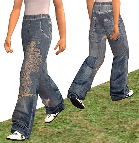 Sims 4 Baggy Jeans Mod