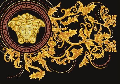 Asymmetrical Versace Medusa Vector | Les arts, Art vectoriel, Idée déco ...