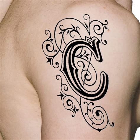Learn 95+ about c tattoo designs super hot - Billwildforcongress
