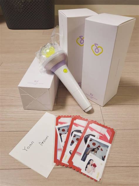 OFFICIAL IU LIGHTSTICK I-KE VER.3, K-Wave di Carousell