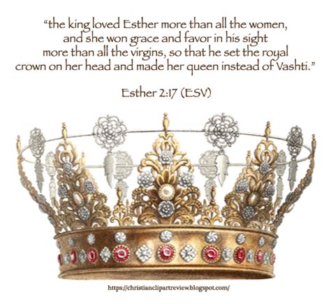 Queen Esther's Crown | Christian Clip Art Review