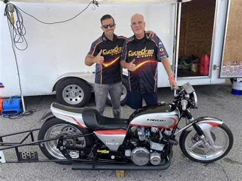 His Kawasaki KZ is Faster Than Cancer – Drag Bike News