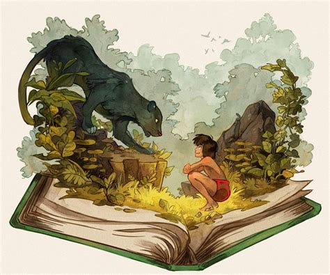 The Jungle Book | Disney illustration, Disney drawings, Disney art