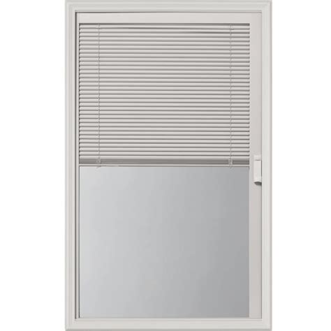 ODL Blinds between glass 22-in x 36-in Dual-pane Insulated Polypropylene Framed Front Door Glass ...