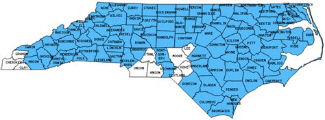 North Carolina Counties Visited (with map, highpoint, capitol and facts)